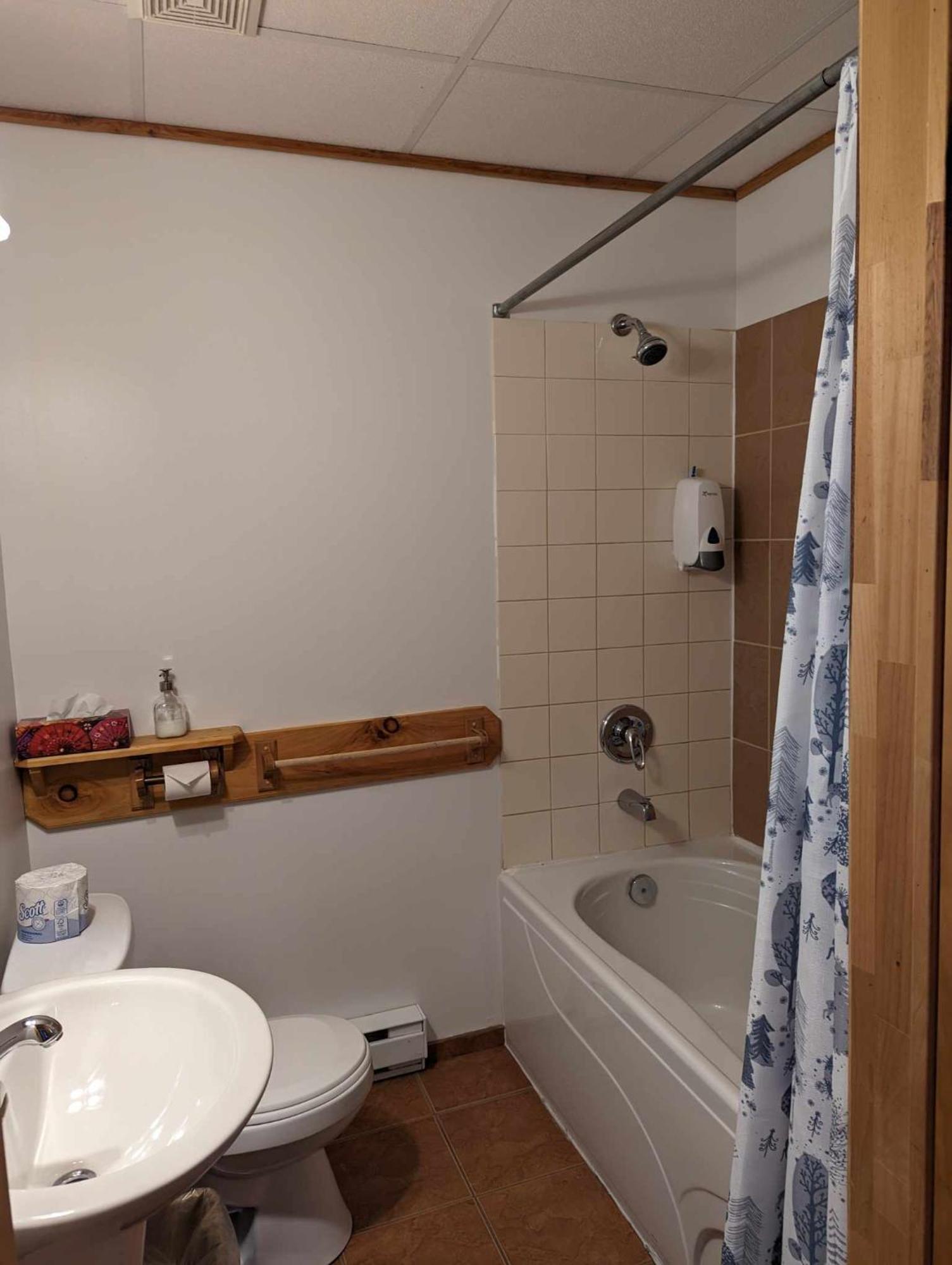Auberge Carcajou Saint-David-de-Falardeau Zimmer foto